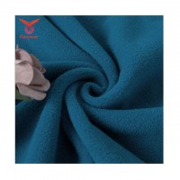 100% Polyester Double Brush Single Wave Micro Cvc Tela Polar Fleece Fabric And Textile For Blanket