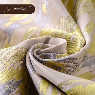 High Density Italy Machine Woven 100 Polyester Dobby Jacquard Fabric for Sofa