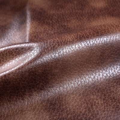 100% Polyester Fake Leather Upholstery Fabric For Sofas